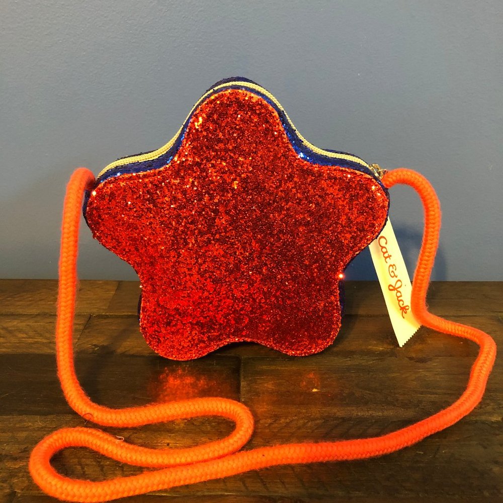 š„ Host Pickš„NWT Cat & Jack sequin star bag - Picture 9 of 9